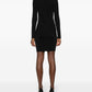 Saint Laurent Saint Laurent Décolleté Mini Dress
