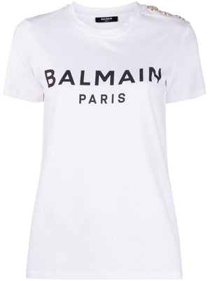 Balmain Balmain T-shirt with Balmain Paris print