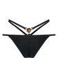 Versace Versace Medusa-plaque strappy bikini bottoms