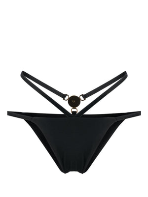 Versace Versace Medusa-plaque strappy bikini bottoms