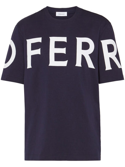 Ferragamo Ferragamo T-shirts and Polos Blue