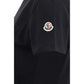 Moncler Black Cotton T-Shirt