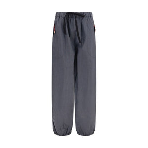 Prada Gray Wool Oves Aries Casual Pants