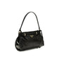 Prada Black Calf Leather Bos Taurus Handbag
