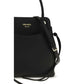 Prada Black Calf Leather Bos Taurus Shoulder Bag