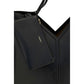 Saint Laurent Black Calf Leather Bos Taurus Shoulder Bag