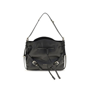 Givenchy Black Calf Leather Bos Taurus Backet Bag