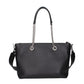 Jimmy Choo Black Leather Shoulder Bag