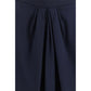Giorgio Armani Blue Silk Long Skirt