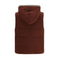 Brunello Cucinelli Brown Cotton Sleeveless Jacket
