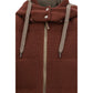 Brunello Cucinelli Brown Cotton Sleeveless Jacket
