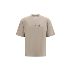 Off-White Beige Cotton Sportswear