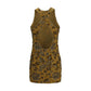 Saint Laurent Brown Polyamide Casual Dress