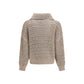 Brunello Cucinelli Gray Cashmere Cardigan