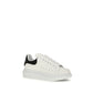Alexander McQueen White Calf Leather Bos Taurus Chunky Sneakers