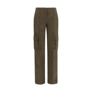 Burberry Bicolor Cotton Cargo Pants