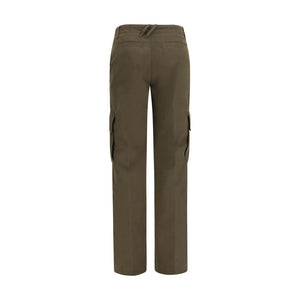 Burberry Bicolor Cotton Cargo Pants