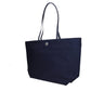 Tory Burch Blue Fabric Shoulder Bag