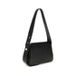 Tory Burch Black Calf Leather Bos Taurus Shoulder Bag