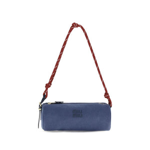 Miu Miu Blue Cotton Wallet