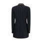 Versace Black Wool Oves Aries Blazer