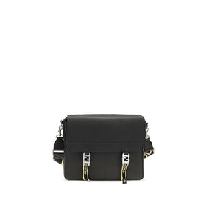 Fendi Black Calf Leather Bos Taurus Shoulder Bag