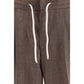 Brunello Cucinelli Brown Linen Casual Pants