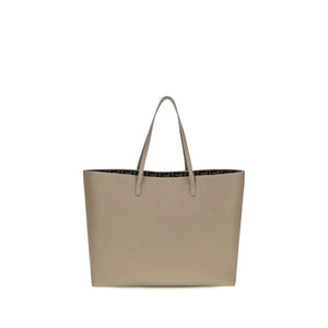 Fendi Beige Calf Leather Bos Taurus Shoulder Bag