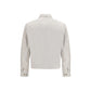 Brunello Cucinelli Beige Leather Leather Jacket