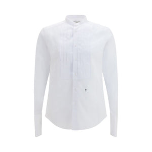 Fendi White Cotton Dress Shirt