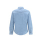 Brunello Cucinelli Blue Denim Shirt
