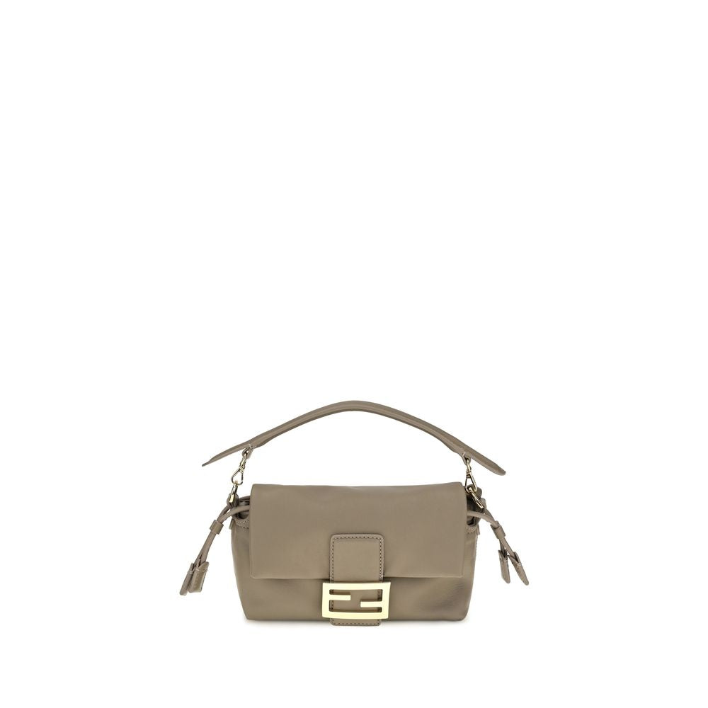 Fendi Beige Lamb Ovis Aries Aries Shoulder Bag