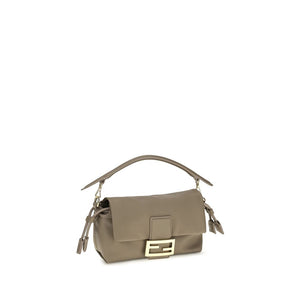 Fendi Beige Lamb Ovis Aries Aries Shoulder Bag