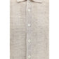 Brunello Cucinelli Beige Cotton Polo Shirt
