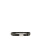 Fendi Black Calf Leather Bos Taurus Regular Belt