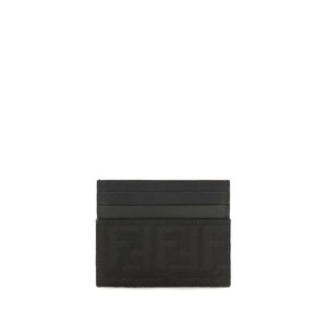 Fendi Black Polyester Wallet