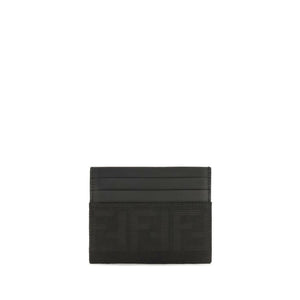 Fendi Black Polyester Wallet