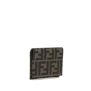 Fendi Brown Polyester Wallet