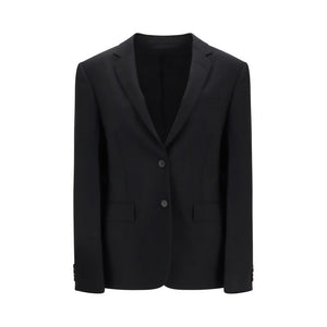 Fendi Black Mohair Blazer