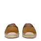 Christian Louboutin Brown Leather Espadrilles