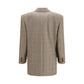 Saint Laurent Beige Wool Oves Aries Blazer
