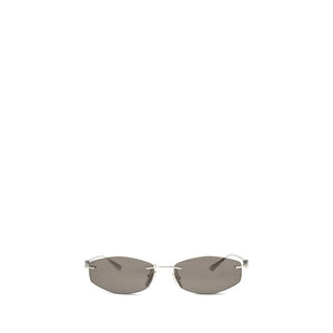 Balenciaga Silver Metal Sunglasses