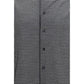 Giorgio Armani Gray Cotton Pattern Shirt
