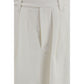 Brunello Cucinelli White Viscose Long Skirt