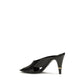 Versace Black Lamb Ovis Aries Aries Mules