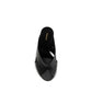 Versace Black Lamb Ovis Aries Aries Mules