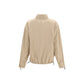 Miu Miu Beige Cotton Full-Length Jacket