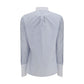 Tom Ford Blue Cotton Pattern Shirt
