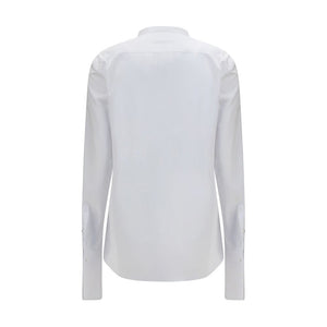 Fendi White Cotton Dress Shirt