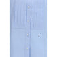 Fendi Blue Cotton Dress Shirt